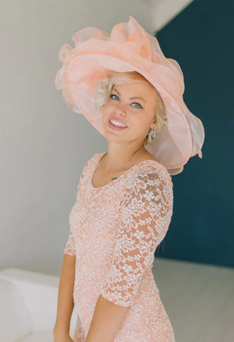 Pink Hat for the Kentucky Thurby 