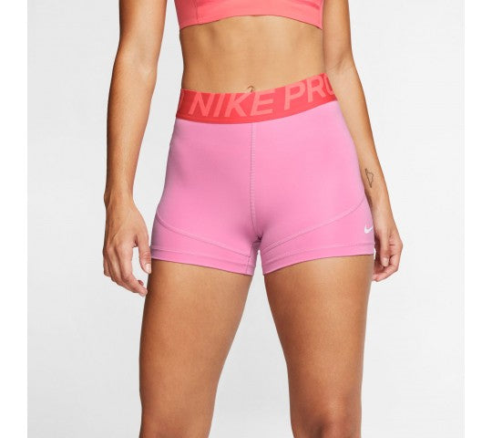 women's nike pro shorts pink