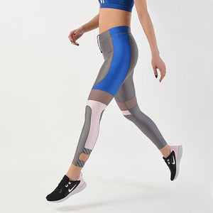 nike sport distort color block leggings