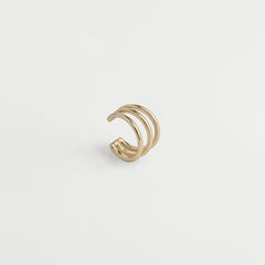 Gold plated earcuff ear ring