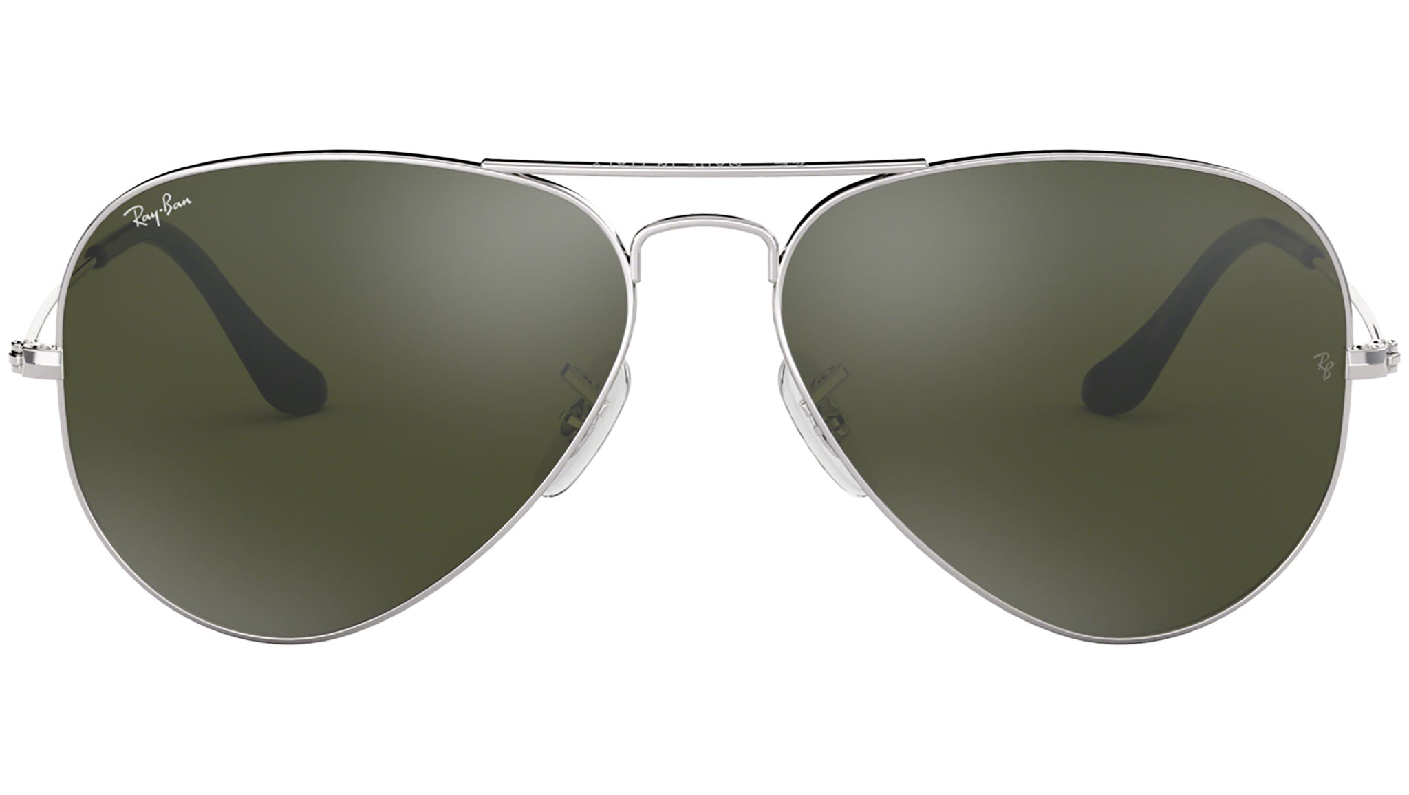 Aviator Gradient RB3025 silver metal grey