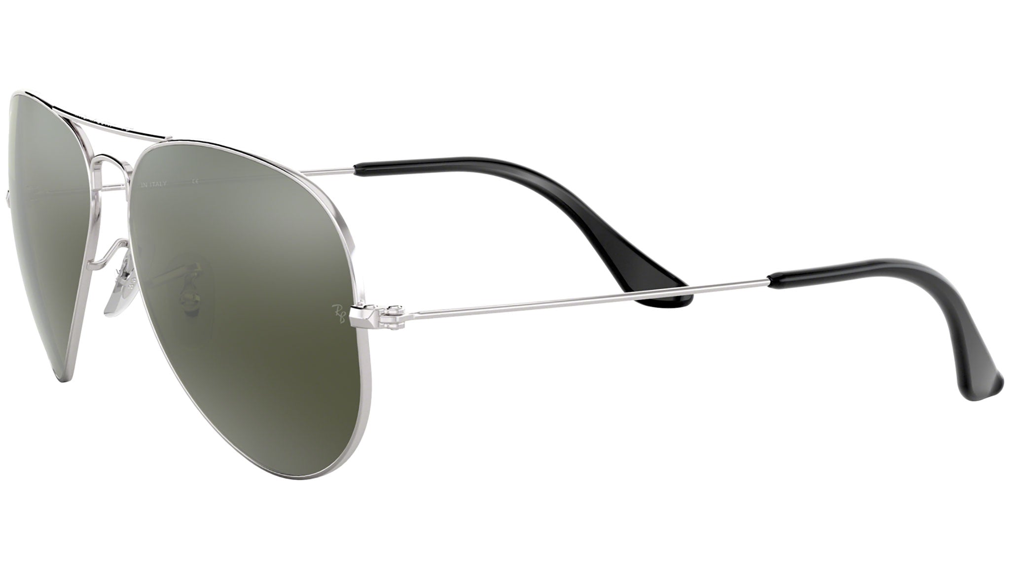 Aviator Gradient RB3025 silver metal grey