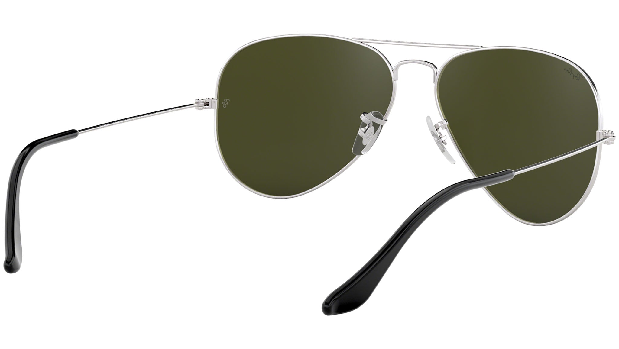 Aviator Gradient RB3025 silver metal grey