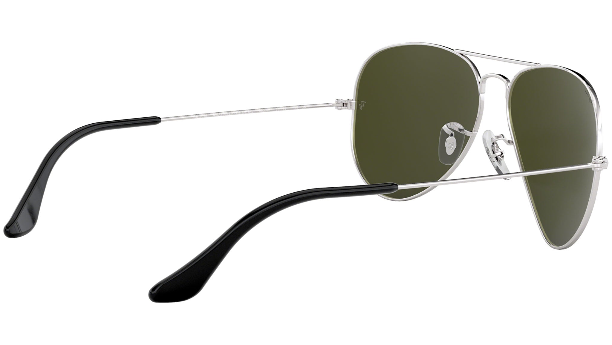 Aviator Gradient RB3025 silver metal grey