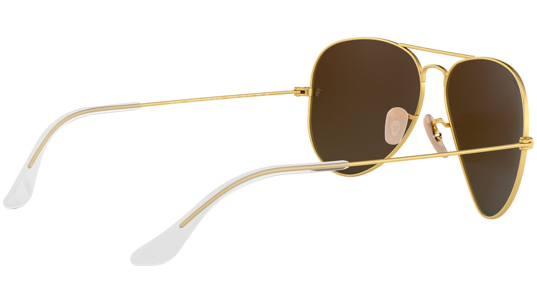 Aviator Flash Lenses RB3025 gold green