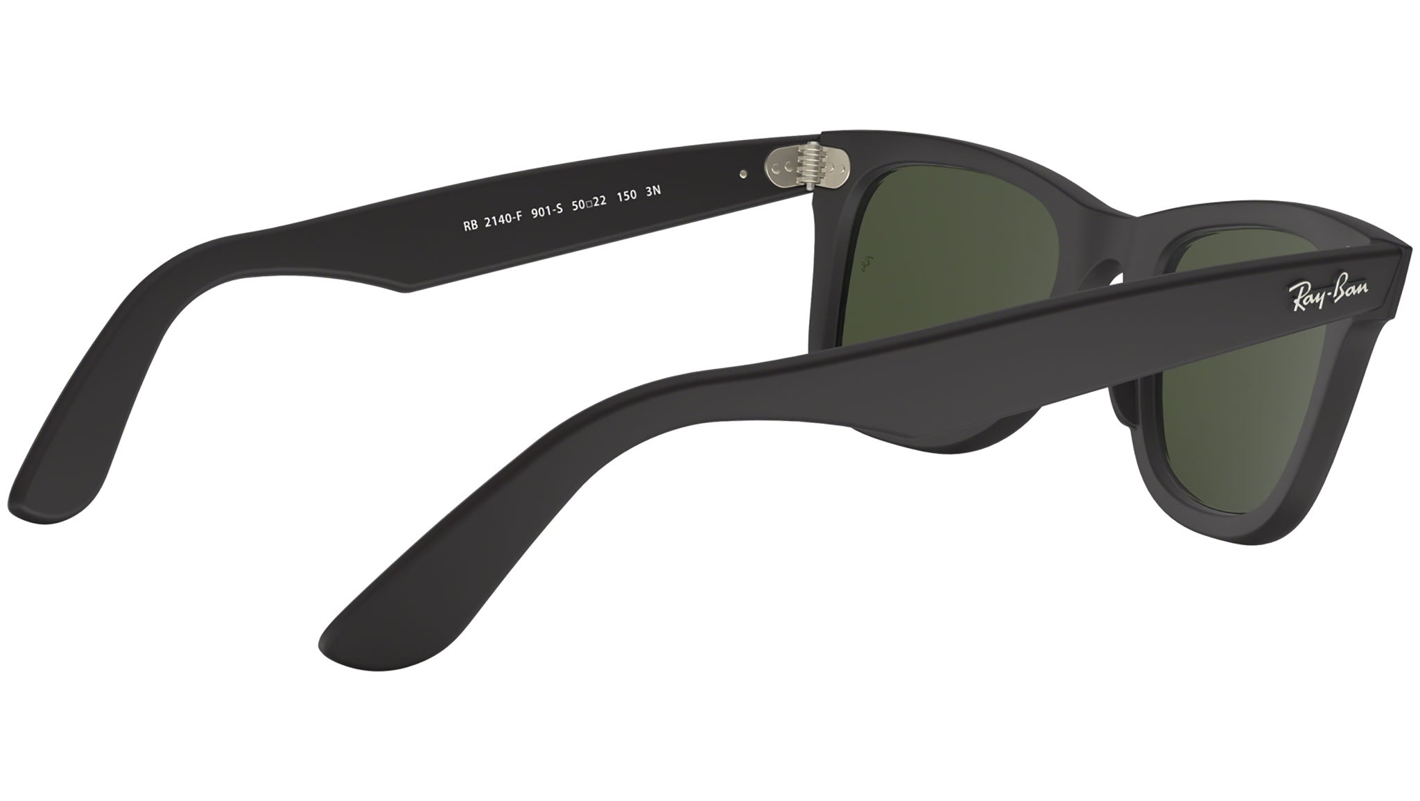 Ray-Ban Wayfarer RB2140F 901S Black Sunglasses