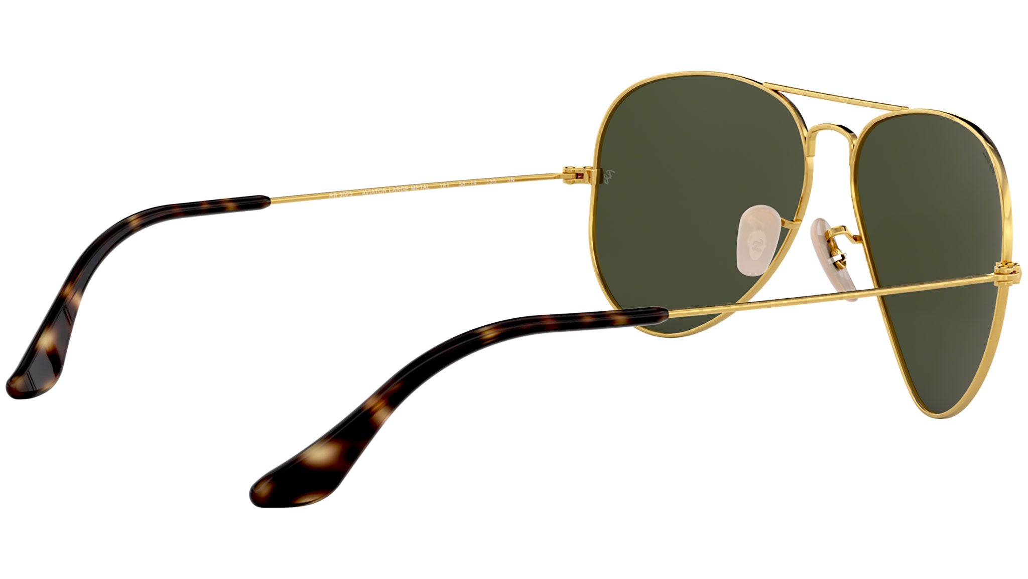 Aviator Havana Collection RB3025 polished gold