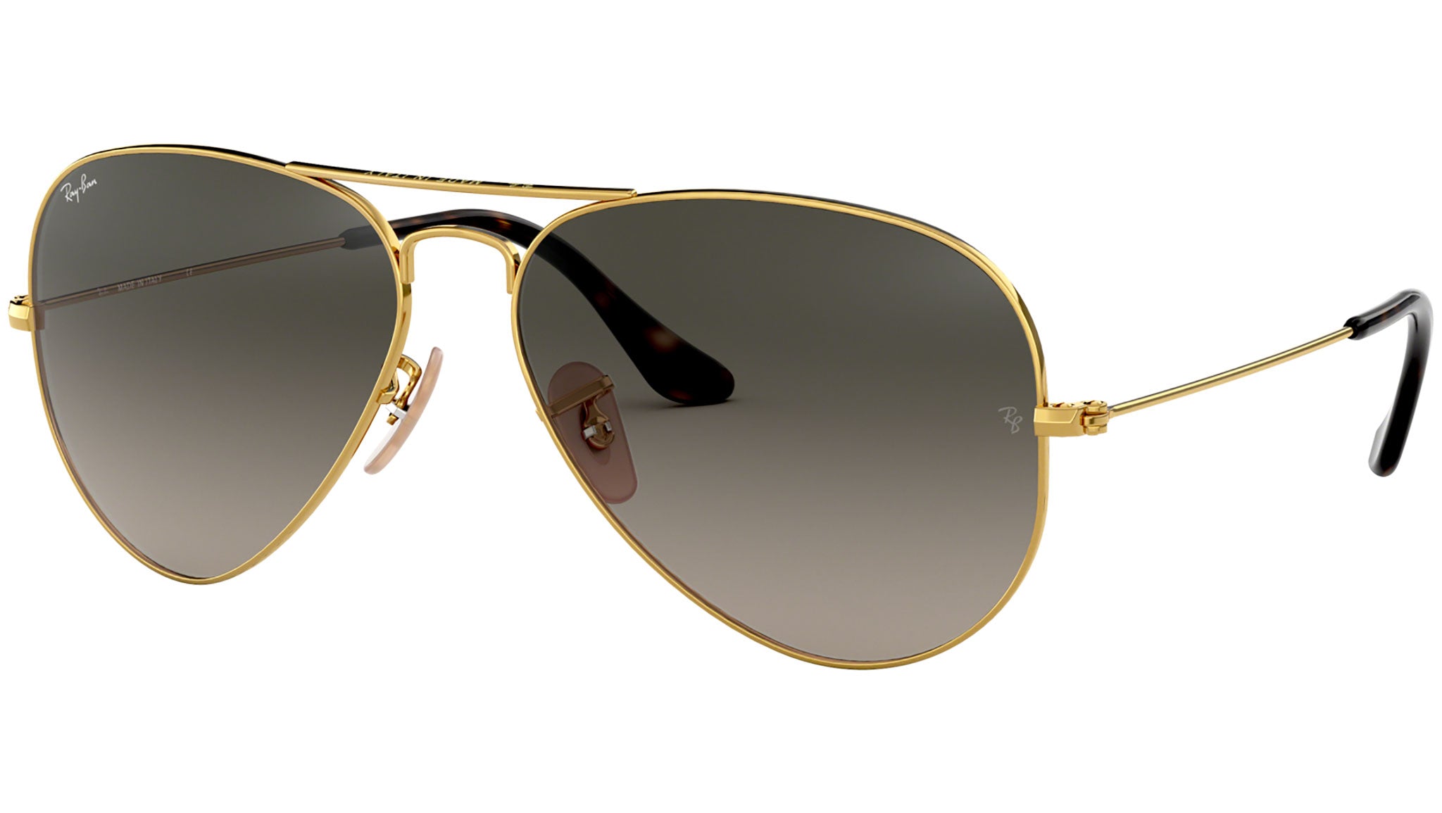 Aviator Havana Collection RB3025 gold metal