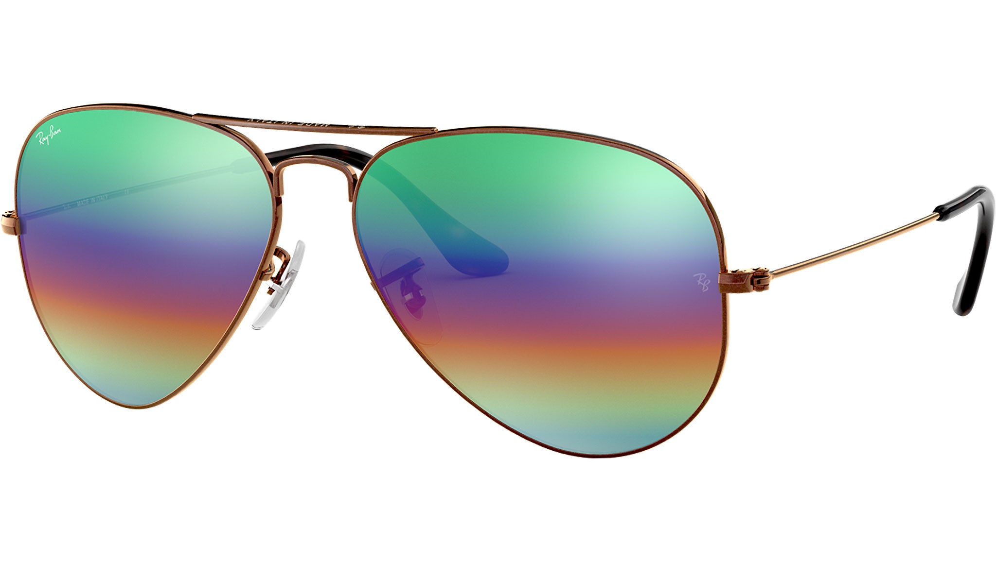 Aviator Large Metal RB3025 9018C3 metallic bronze