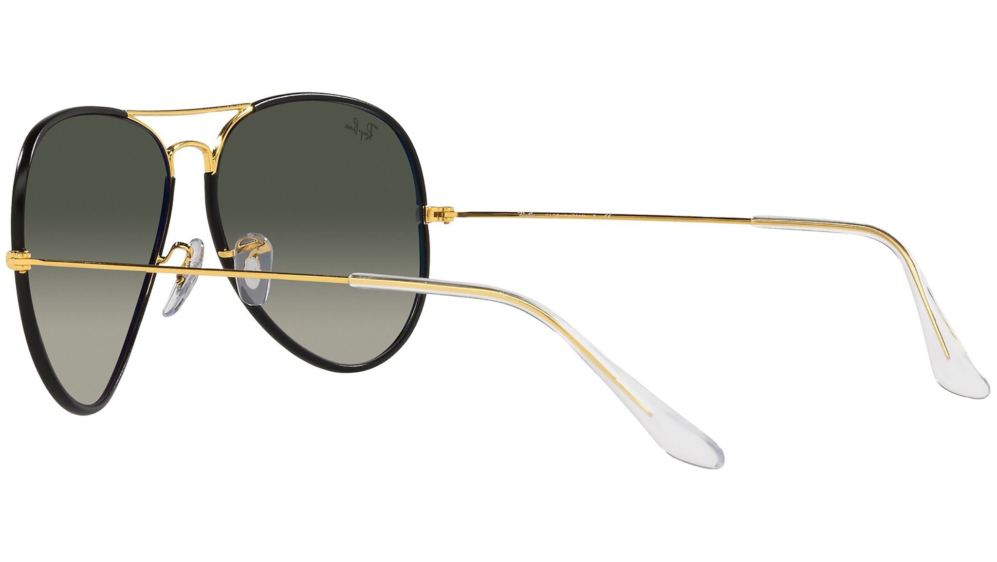 Aviator Full Color RB3025JM 919671 black on legend gold