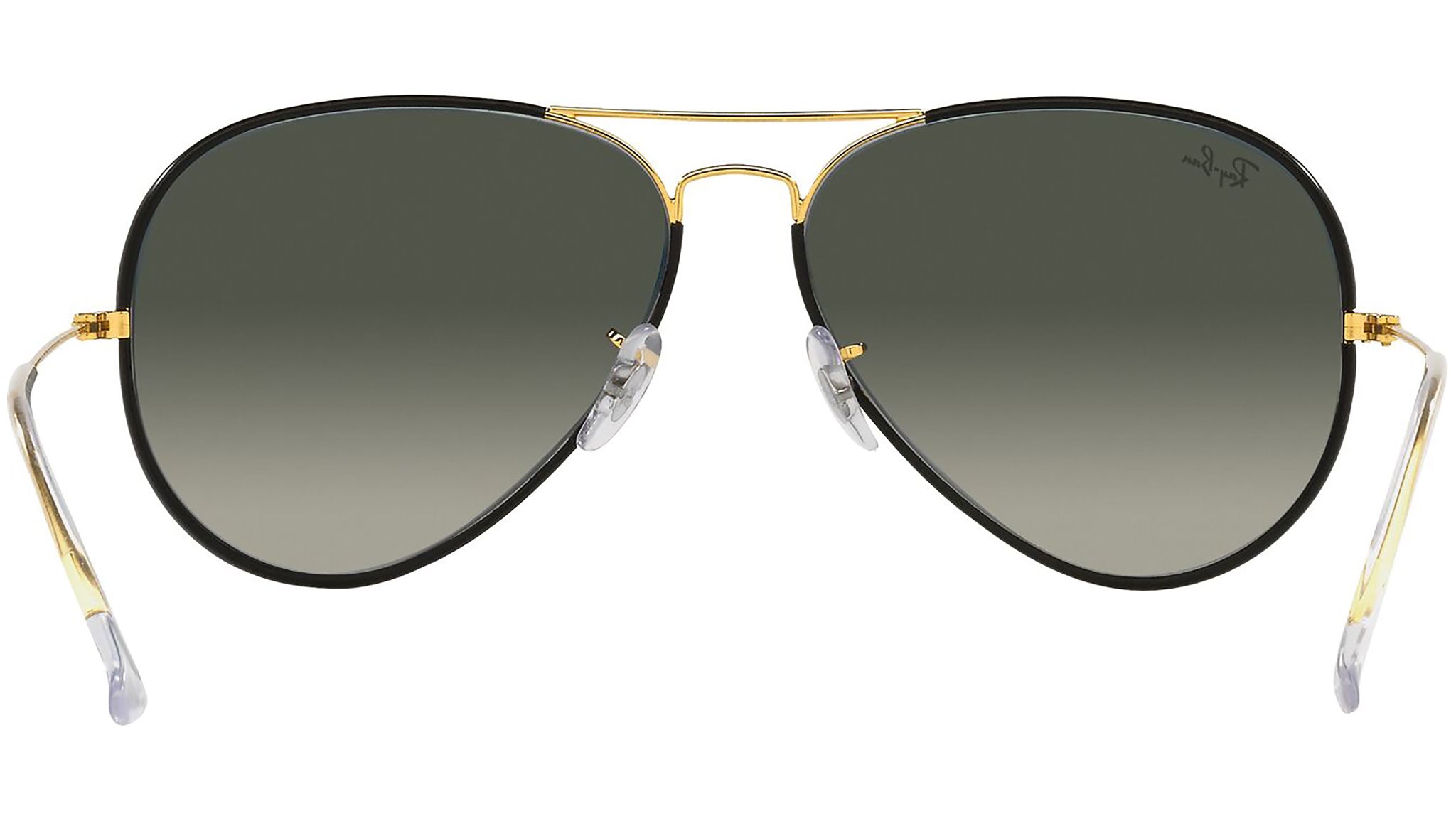 Aviator Full Color RB3025JM 919671 black on legend gold