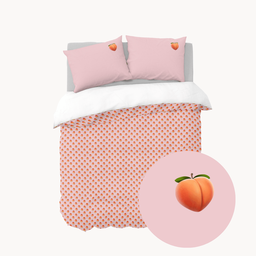 Zaklampen spoel kolf Katoenen Dekbedovertrek Grappig Roze Peach | Humor | Fun | Y-not