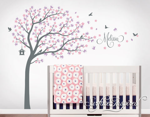 Children S Bedroom Nature Decals Stickers Vinyl Art Home