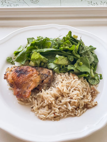Chicken and Bone Broth Rice Recipe