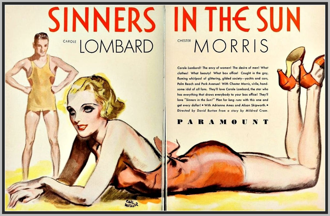 SINNERS IN THE SUN - 1932 - CAROLE LOMBARD - CHESTER MORRIS - DVD