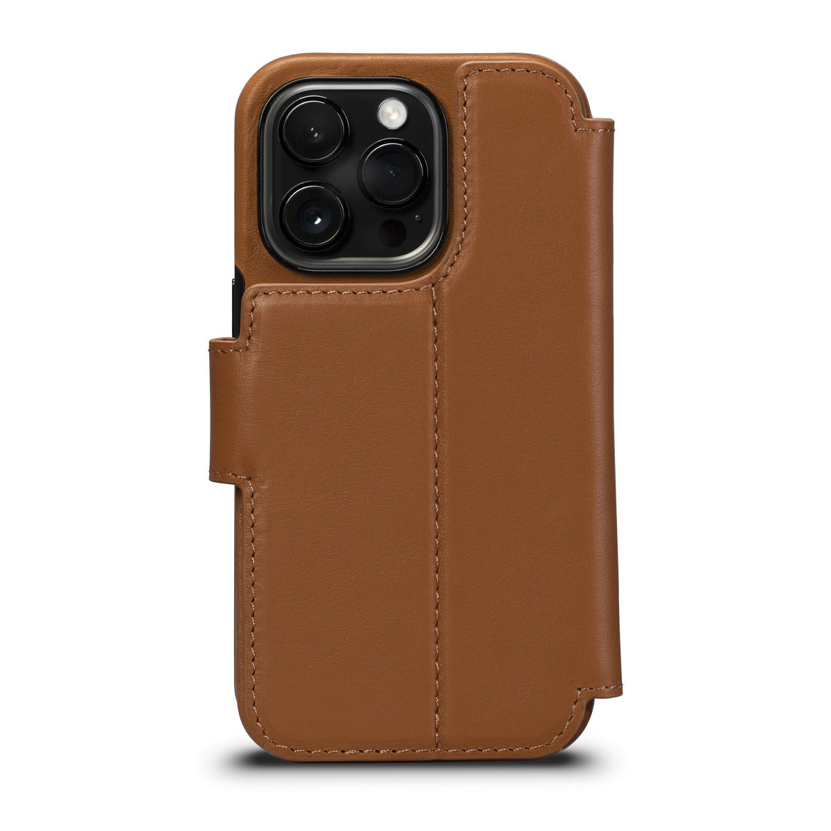 Realistisch Reiziger George Stevenson Magnetic Phone Wallet for iPhone 14 Plus / iPhone 14 Pro Max (Tan)
