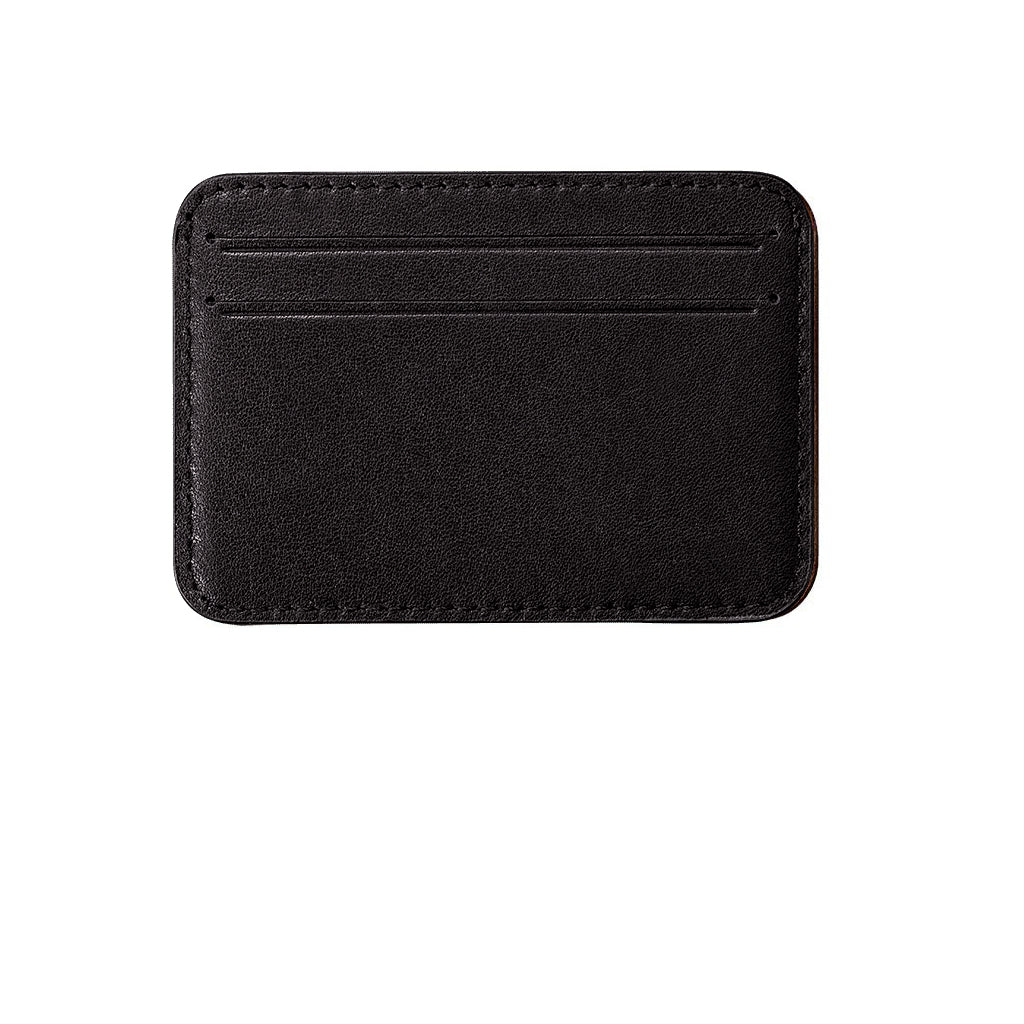 Deen Slim Leather Card Holder (Black)