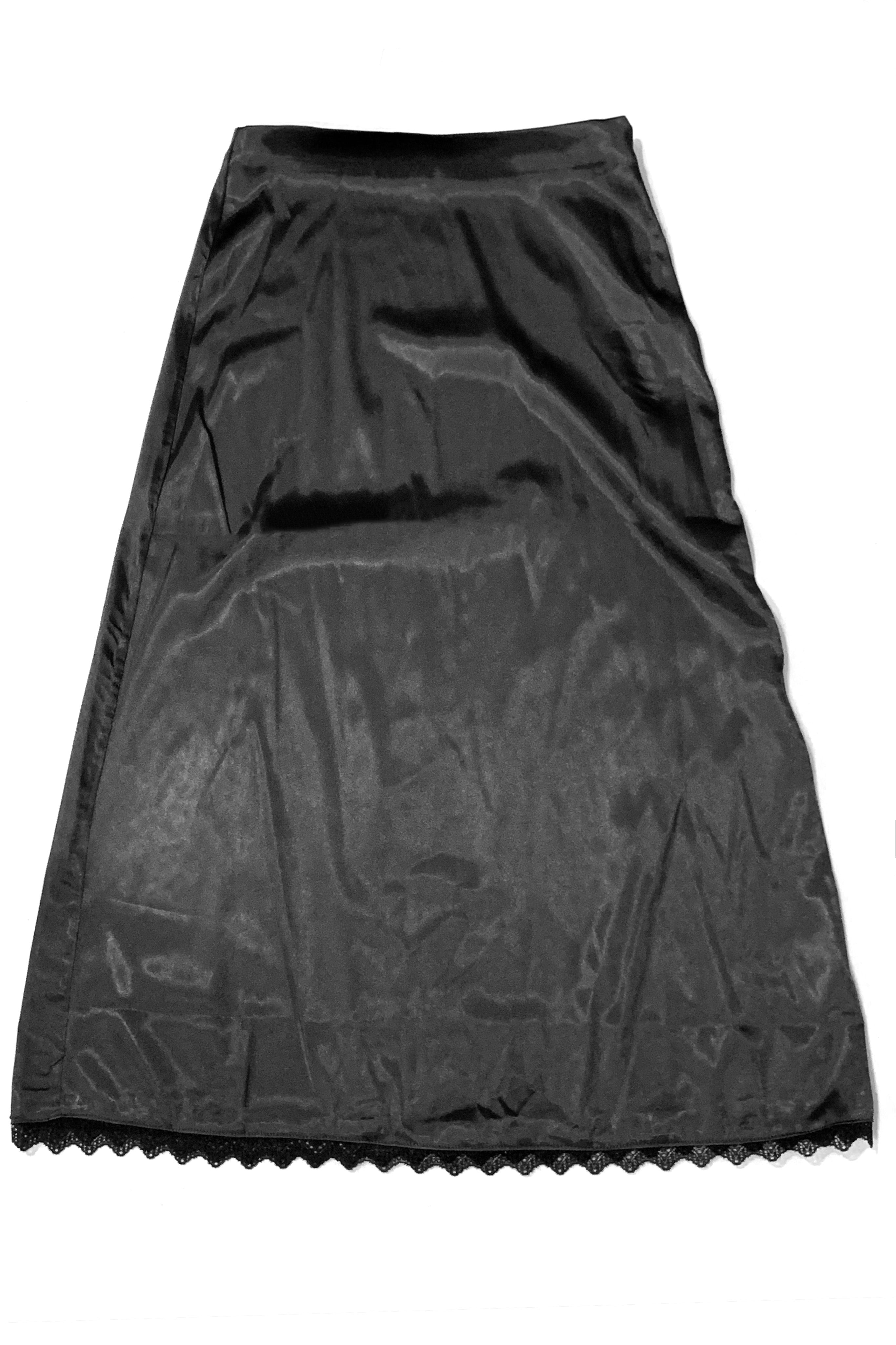 Mel Black Midi Skirt