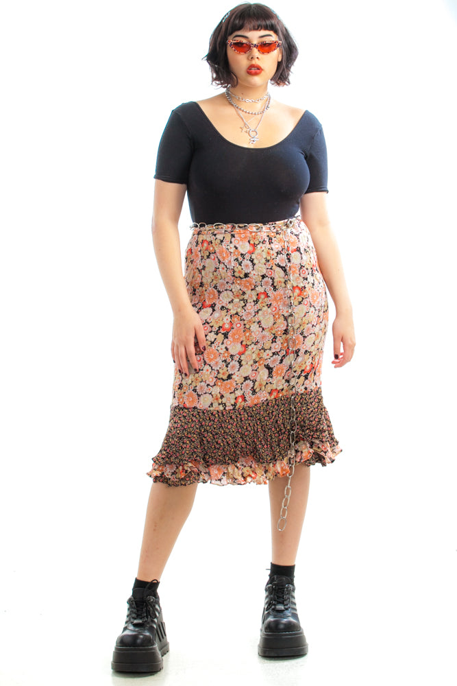 layered skirt 90s