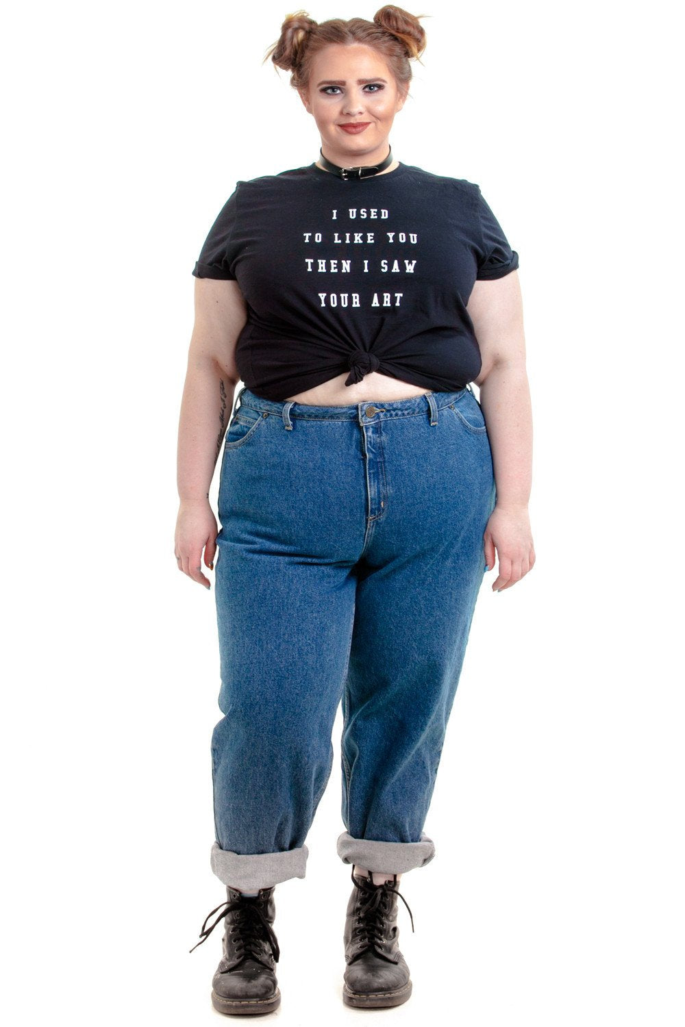 Широкие джинсы женские на полных женщин фото