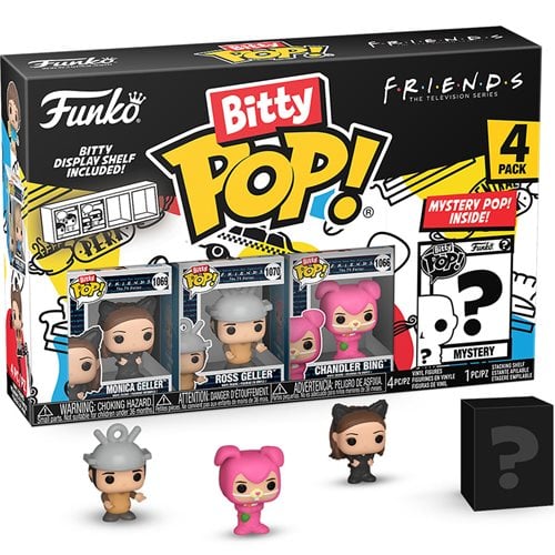 PRESALE | Funko - Friends Bitty Pop! Monica Geller as Catwoman Mini-Figure 4-Pack Vinyl Figures