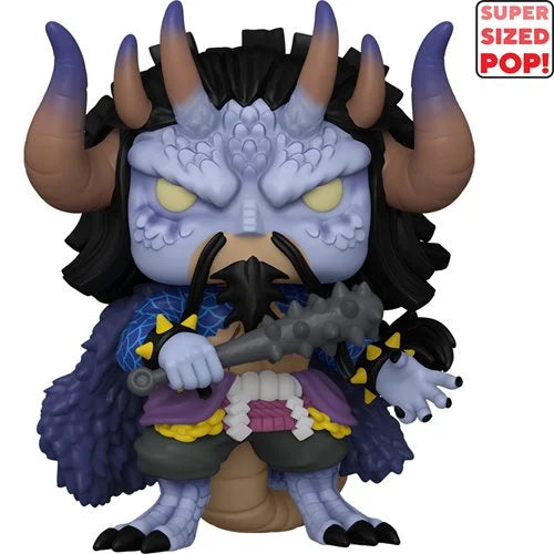 PRESALE | Funko POP! Animation: Super Sized 6" - One Piece - Kaido Man Beast Form #1624 - Vinyl Figures