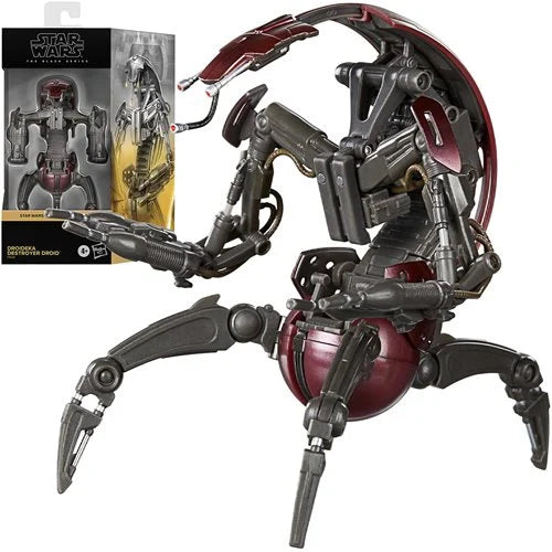 PRESALE | Star Wars: The Black Series - Droideka Destroyer Droid (The Phantom Menace) - 6-Inch Deluxe Action Figure (Hasbro)