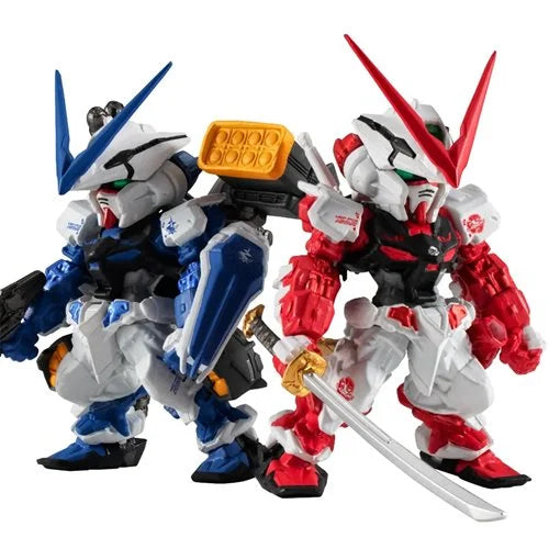 PRESALE | Mobile Suit Gundam: Seed Astray FW Converge - Core Gundam Astray Red and Blue Mini-Figure Set (Bandai Shokugan)