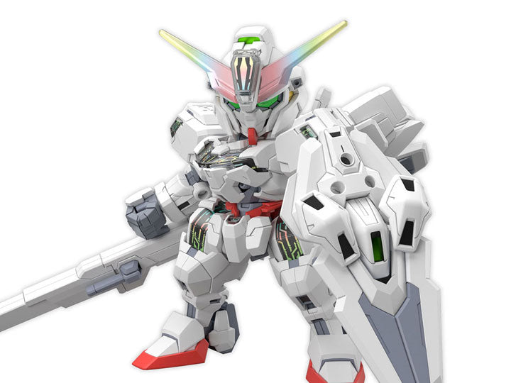 PRESALE | Mobile Suit Gundam: The Witch from Mercury - X-EX01 Gundam Calibarn - SD Gundam Cross Silhouette Model Kit (Bandai Spirits)