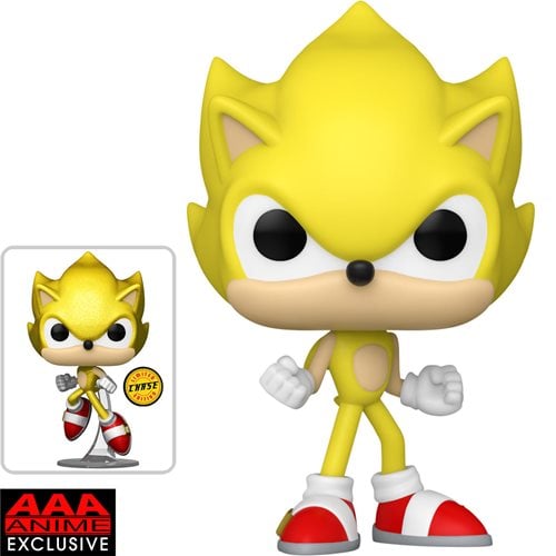 PRESALE | Funko POP! Games: Sonic the Hedgehog - Super Sonic #923 Vinyl Figures AAA Anime Exclusive