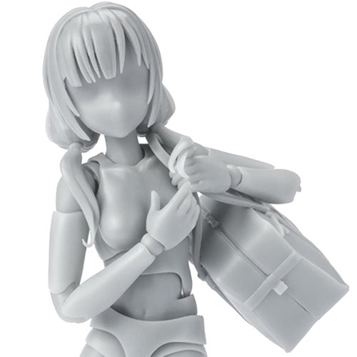 PRESALE | S.H.Figuarts - Body-chan - School Life Edition DX Set Gray Color Version (Bandai)