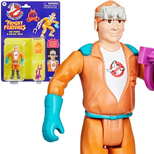 PRESALE | The Real Ghostbusters Fright - Ray Stantz with Jail Jaw Ghost - 5-Inch Action Figure (Hasbro)