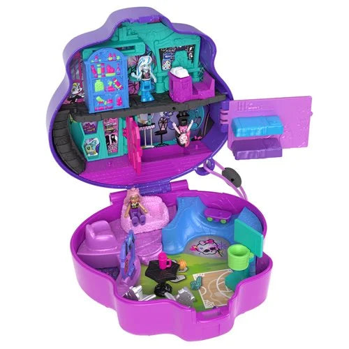 PRESALE | Polly Pocket Monster High Compact Playset (Mattel)