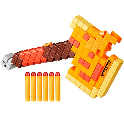 PRESALE | Minecraft Nerf Firebrand Axe Blaster (Hasbro)