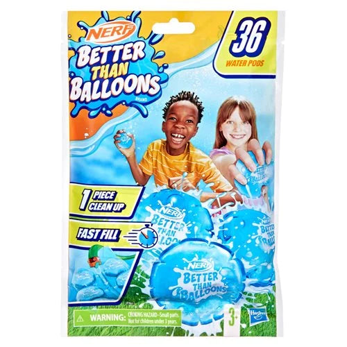 PRESALE | Nerf Better Than Balloons Water Toys - 36 pods (Hasbro)