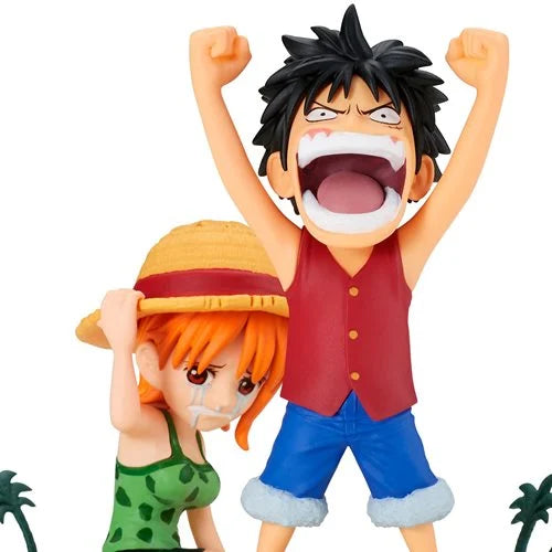 PRESALE | One Piece - Luffy & Nami - World Collectable Figure Log Stories Statue (Banpresto)