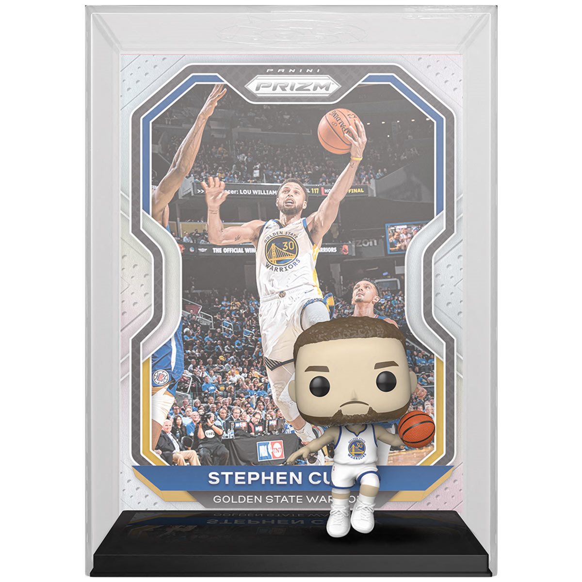 PRESALE | Funko Pop! Trading Cards: Golden State Warriors - Stephen Curry #04 Vinyl Figure