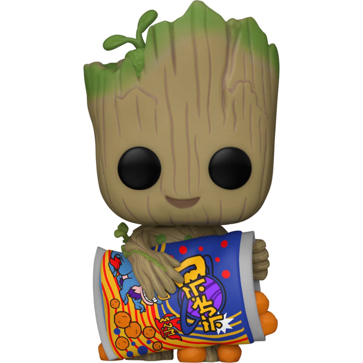PRESALE | Funko POP! Marvel: I Am Groot - Groot with Cheese Puffs #1196 Vinyl Figures