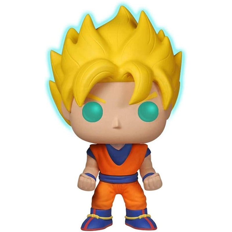 Funko POP! Animation: Dragon Ball Z Super Saiyan Goku (Glow in the Dark) (Entertainment Earth Exclusive) figure