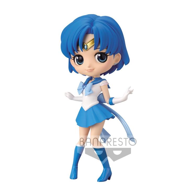Pretty Guardian Sailor Moon Eternal - Super Sailor Mercury - Girls Memories - Q Posket - Version A (Bandai Spirits) figure