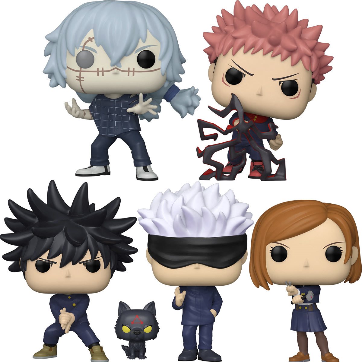 PRESALE | Funko POP! Animation: Jujutsu Kaisen - Yuji Itadori Satoru Gojo Megumi Fushiguro Mahito Vinyl Figure