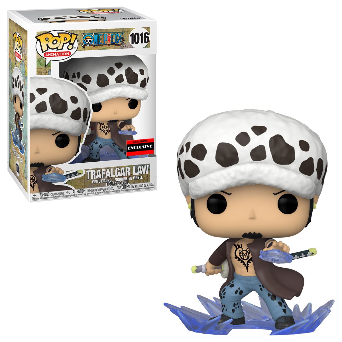 PRESALE | Funko POP! Animation: One Piece - Trafalgar Law - Room Attack #1016 AAA Anime Exclusive - Vinyl Figure