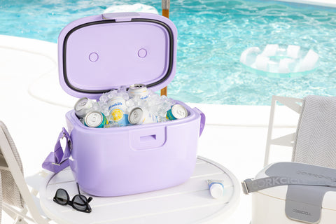 Corkcicle Hard Cooler by Pool