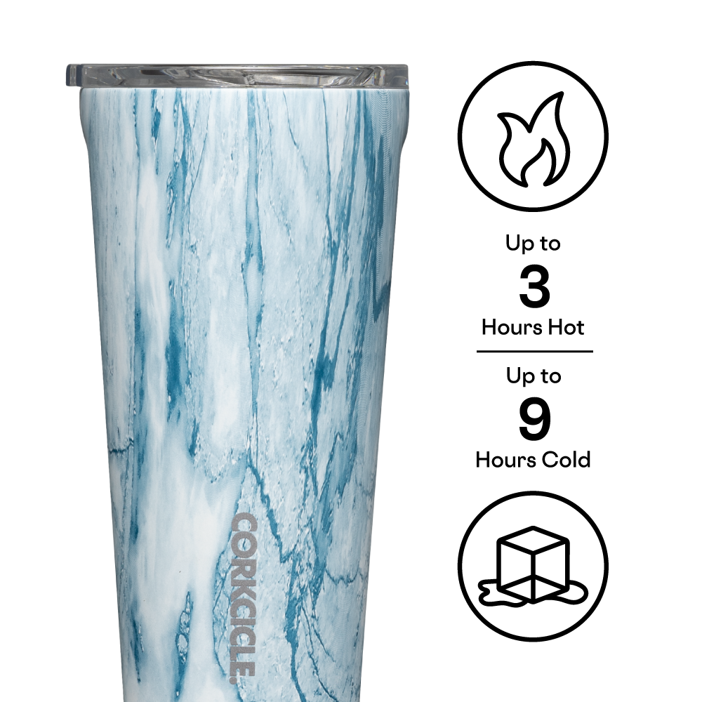 Insulated Tumbler Cup Sierra Tumbler 16oz / Blue Marble