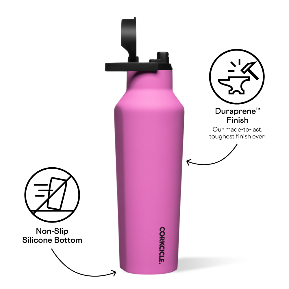 Insulated Water Bottle Series A Sport Canteen 32oz / Fuchsia