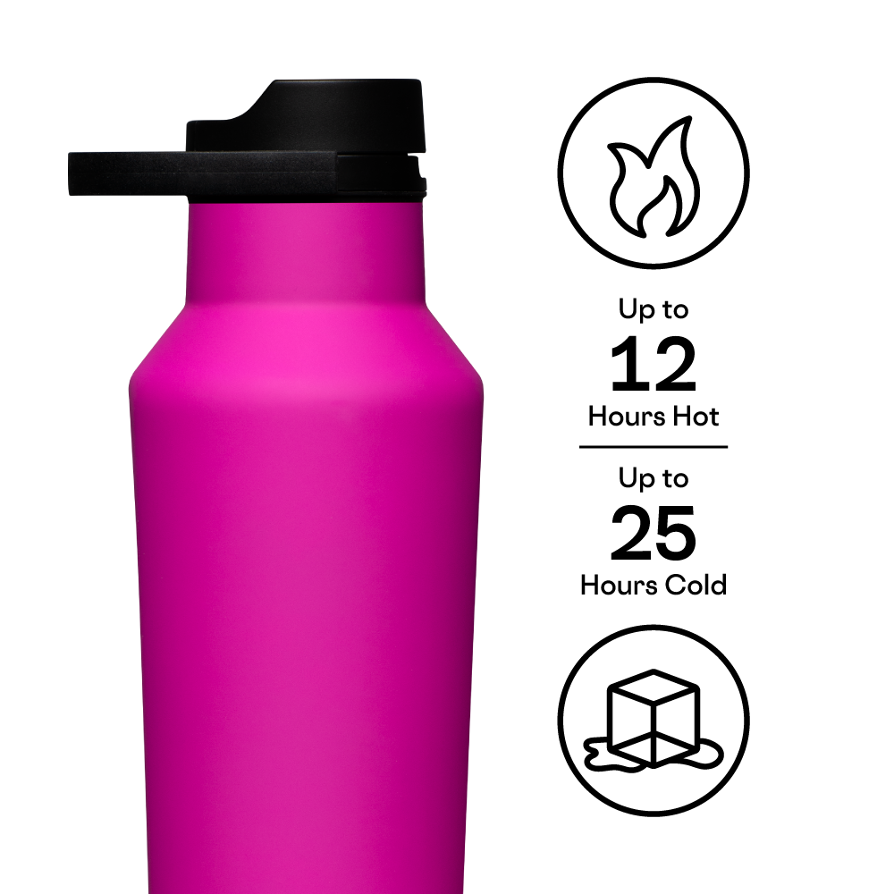 Insulated Water Bottle Series A Sport Canteen 20oz / Berry Punch