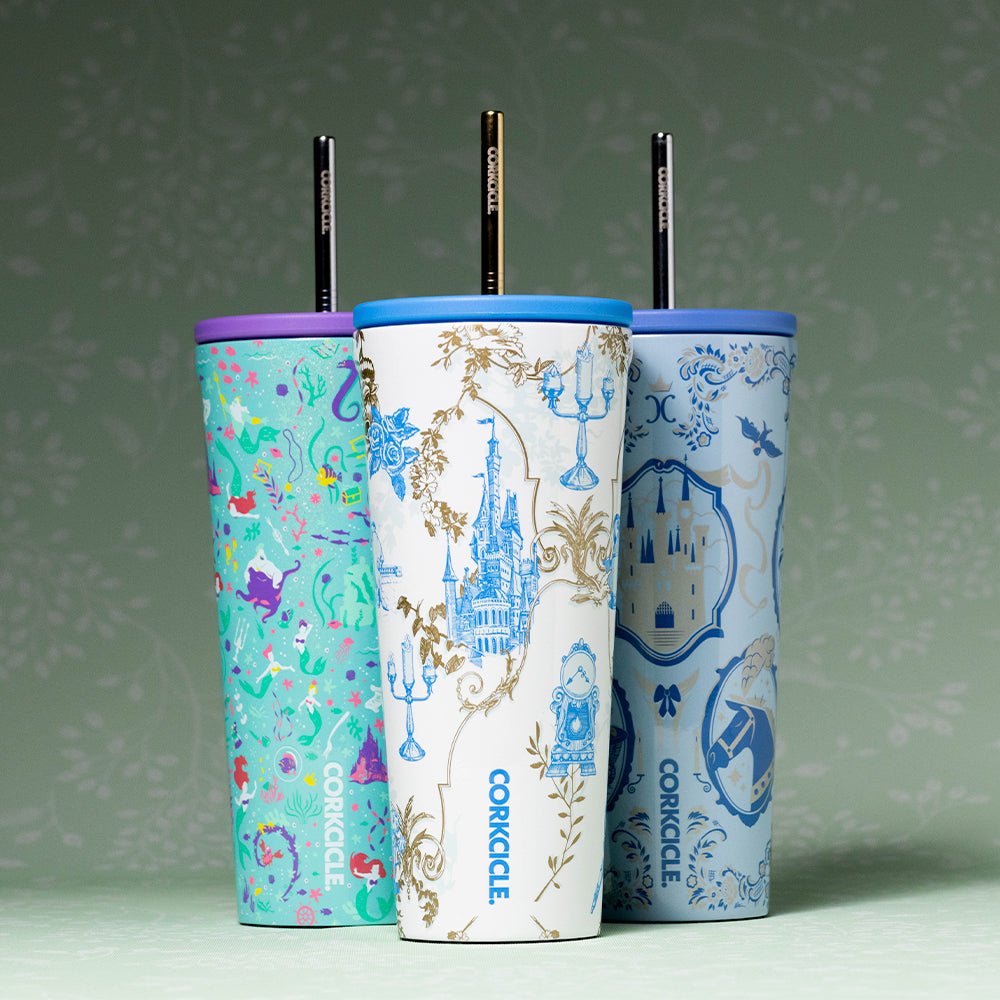 Enjoy a cold drink with these new Disney Starbucks tumblers and