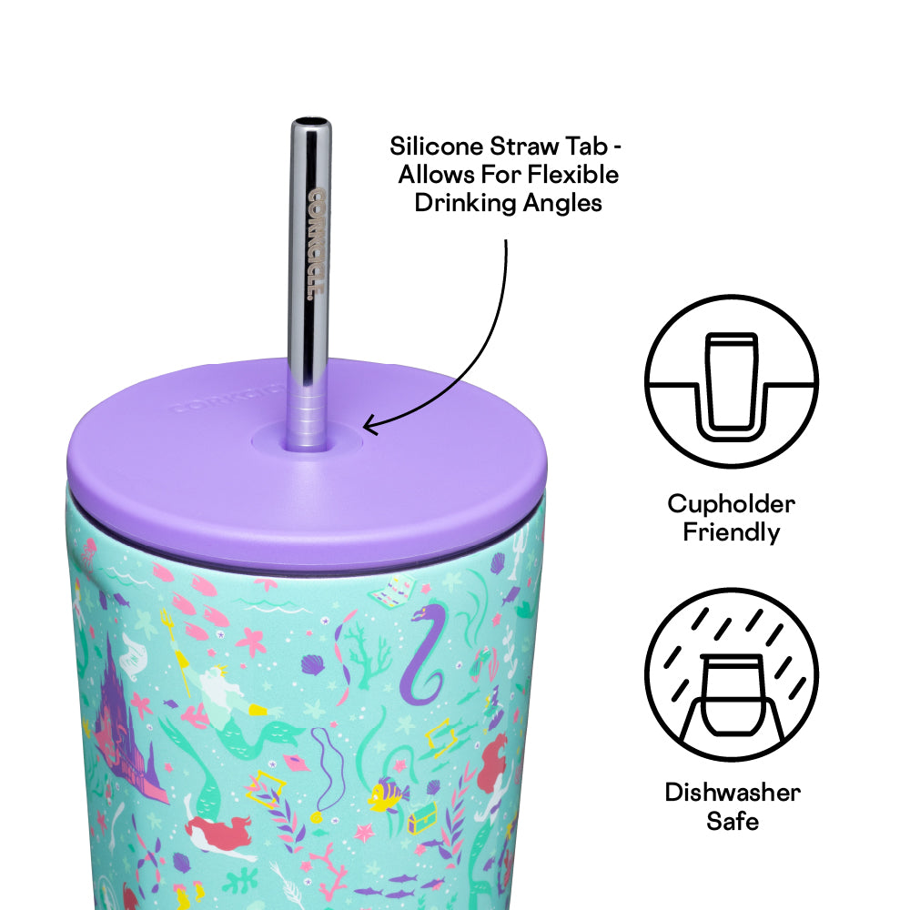 Simple Modern Disney Classic Tumbler with Straw - Lady and the