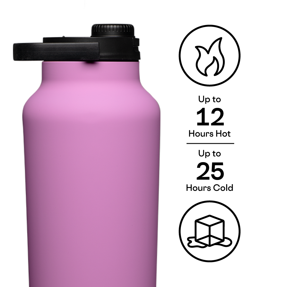 Insulated Water Bottle Series A Sport Jug 64oz / Fuchsia