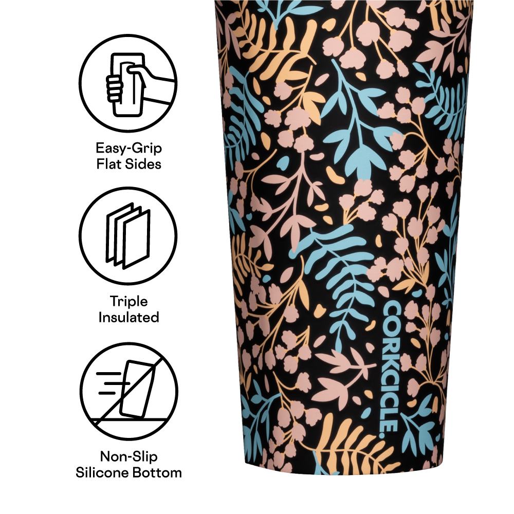 Floral Tumbler 24oz / Radiant Garden